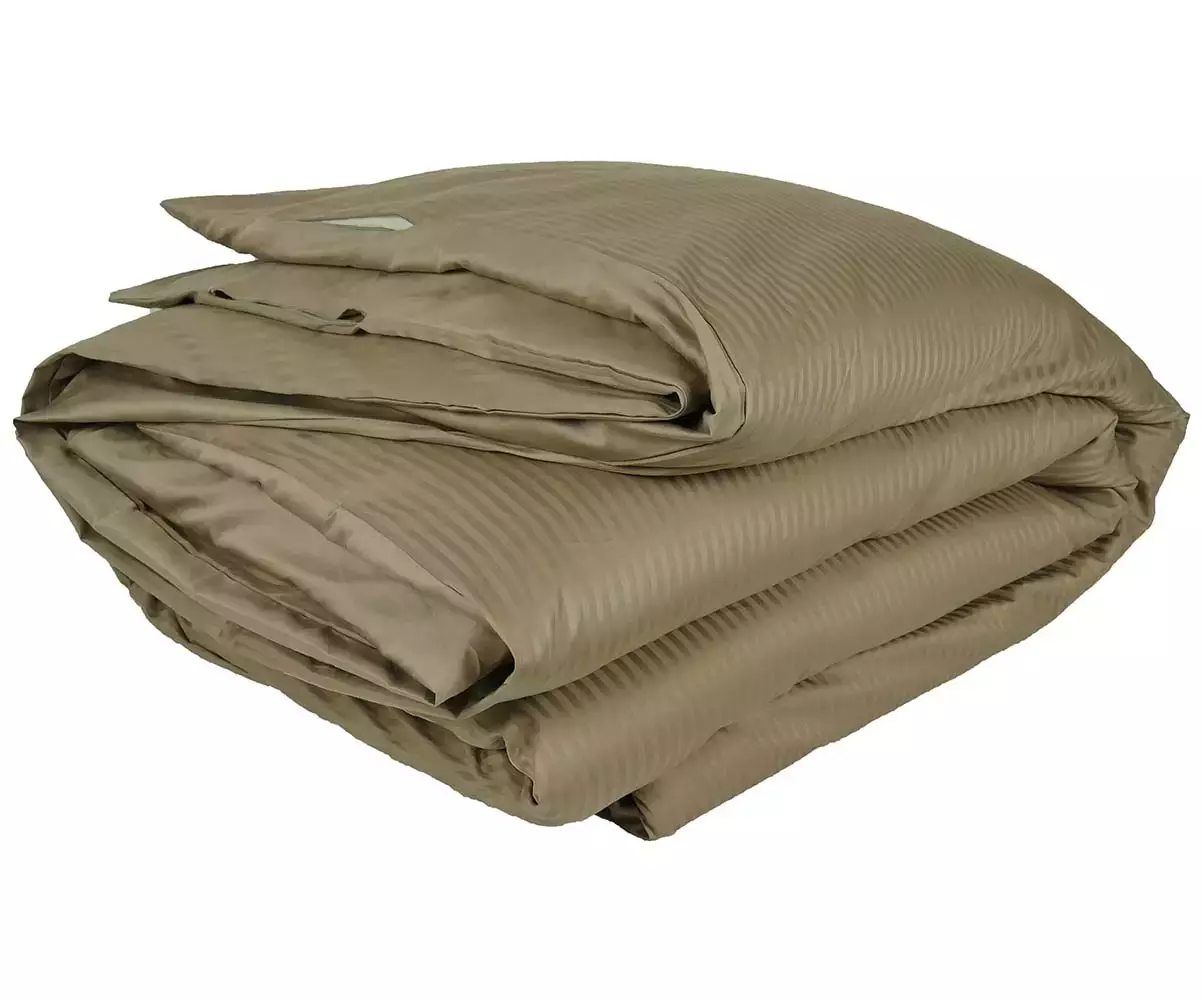 Housse de couette Rondo taupe Housse de couette Rondo taupe