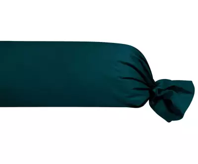 Taie de traversin Rondo bleu canard