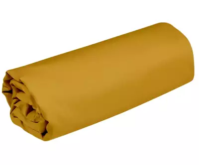 Drap housse Rondo moutarde