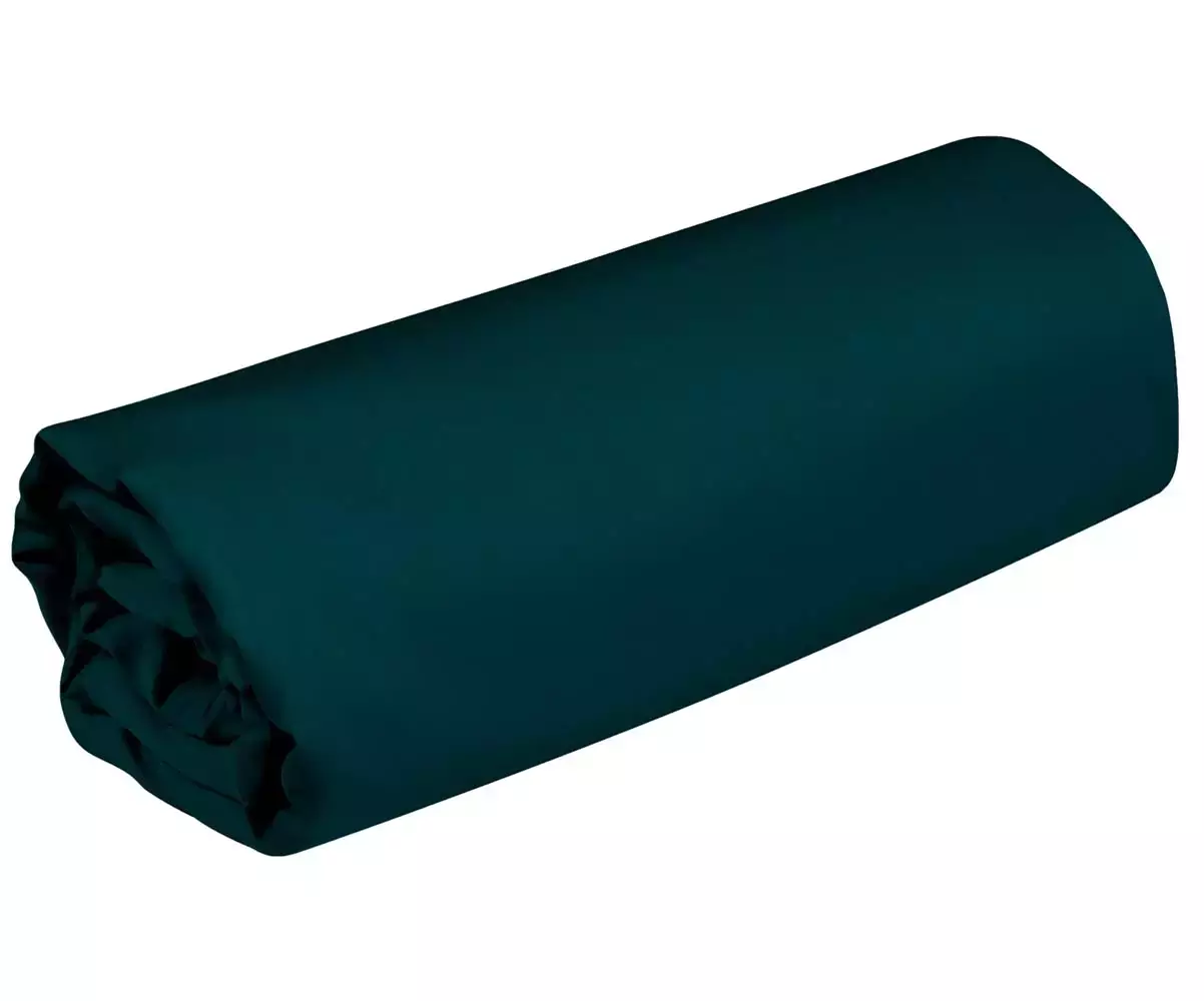 Drap housse Rondo bleu canard Drap housse Rondo bleu canard