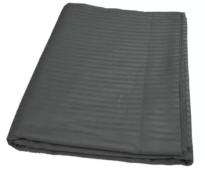 Drap plat Rondo gris anthracite