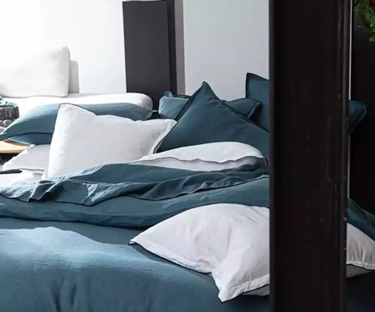 Housse de couette Kivala bleu Housse de couette Kivala bleu