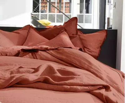 Housse de couette Kivala paprika