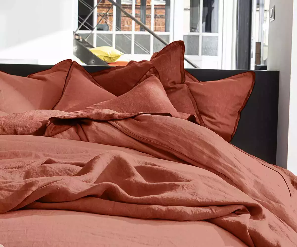 Housse de couette Kivala paprika Housse de couette Kivala paprika