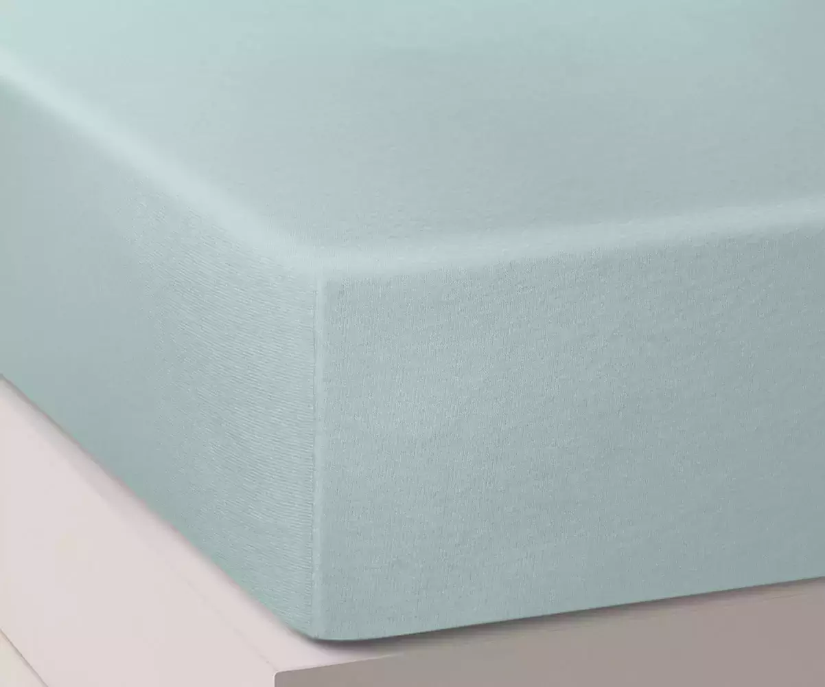Drap housse Renell bleu ciel Drap housse Renell bleu ciel