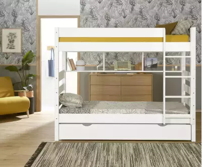 Lit superposé haut Écrin avec 2 matelas