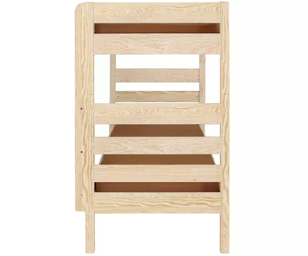 Côté du lit superposé haut Écrin avec matelas Côté du lit superposé haut Écrin avec matelas