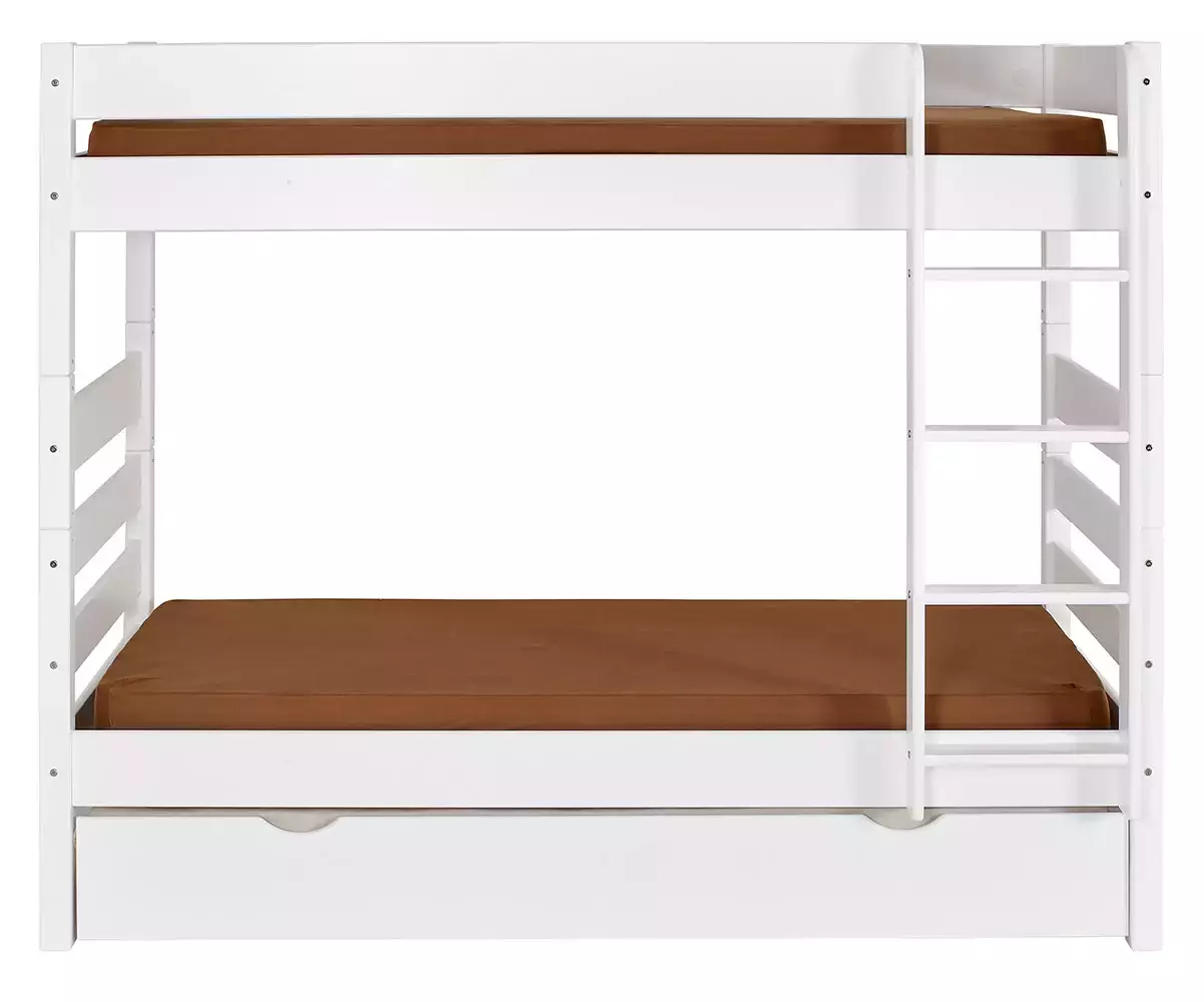 3 couchages pour le lit superposé Écrin en bois massif 3 couchages pour le lit superposé Écrin en bois massif