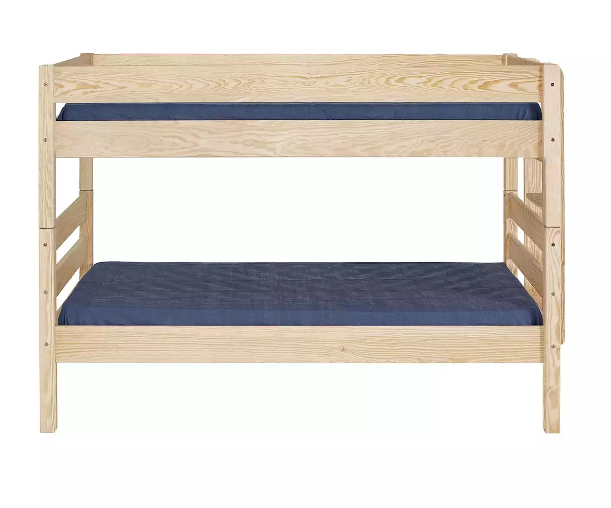 Lit superposé 2 couchages en bois Lit superposé 2 couchages en bois
