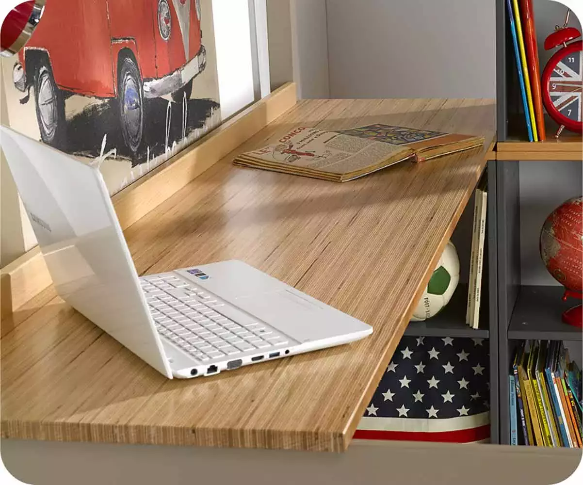Bureau pour lit mezzanine Douglas Bureau pour lit mezzanine Douglas