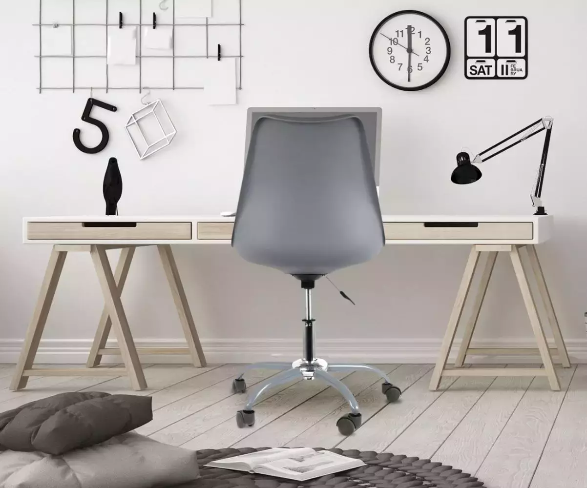 Chaise de bureau grise Chaise de bureau grise