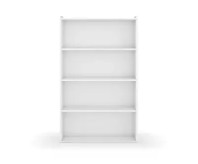 Etagère Fairview blanche sans porte gain de place