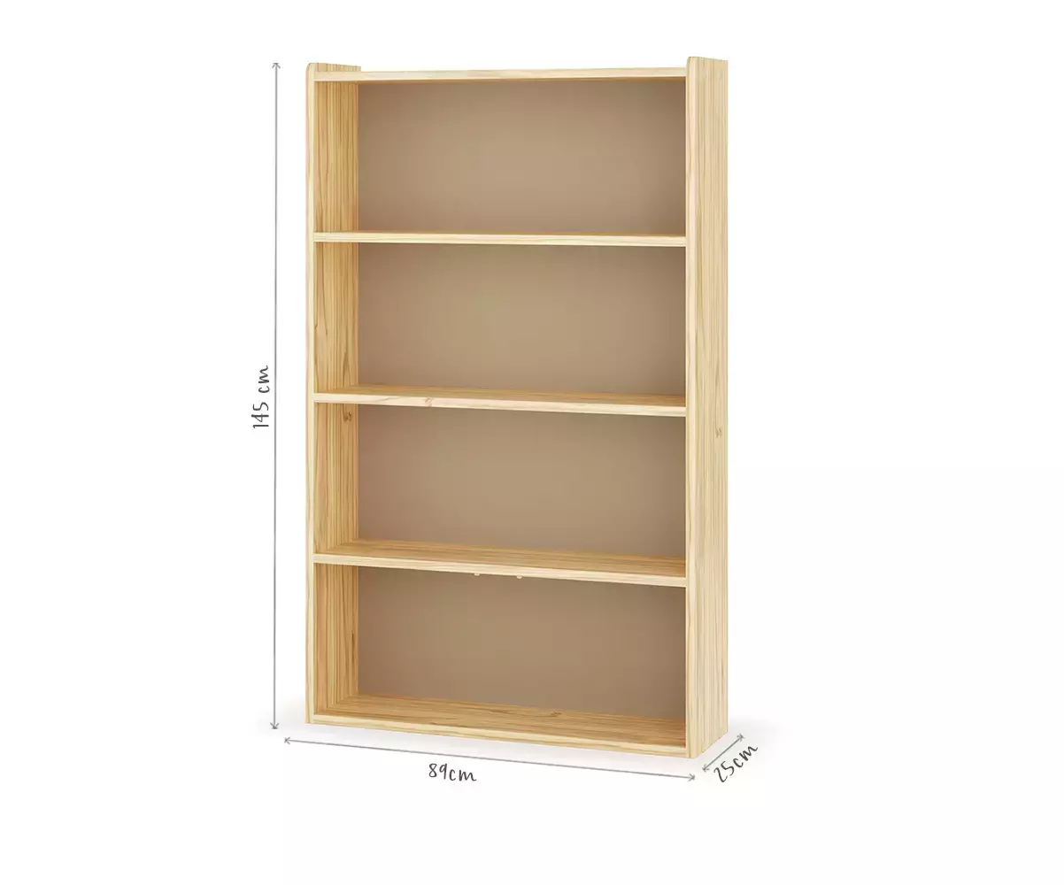 Dimensions étagère Fairview bois