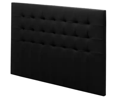 tête de lit noire