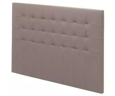 tête de lit taupe