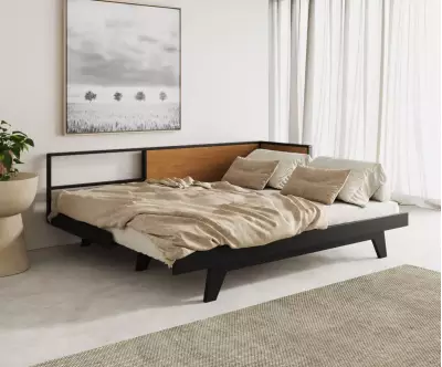 Lit banquette adulte transformable en lit 2 places