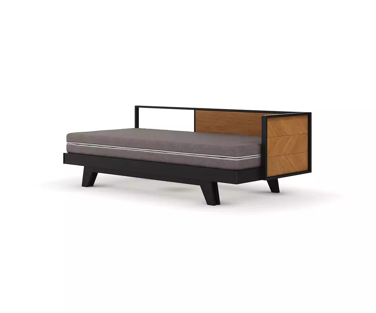 Lit gigogne pour adulte avec matelas pliant en option Lit gigogne pour adulte avec matelas pliant en option