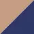 Bleu et bois
